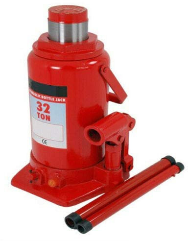 Gato de botella 32 toneladas (32000 Kg) hidraulico para vehiculos pesados