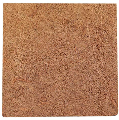 TropicShop Rückwand aus Natur Kokos/Kokosfaserrückwand für Terrarien | Kokos Matte (ca. 50x50cm)