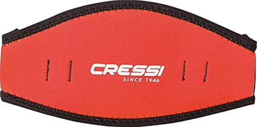 Cressi TESTIERA ANTISTRAPPO Neoprene - Rossa
