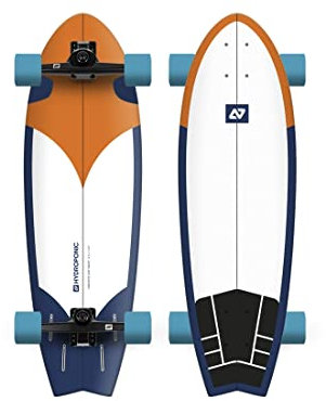 Centrano Hydroponic Surfskate Komplettboard Radikal Orange / Navy 31.5