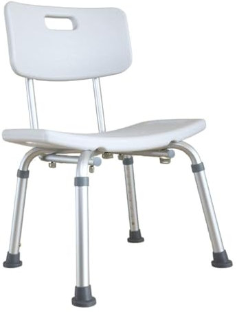 Parvum Relax Duschhocker, duschhocker für senioren, höhenverstellbar und rutschfest, modernes Design für Komfort und Sicherheit