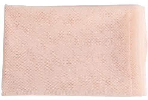 CABODYALS Tela de Malla de Red de Champán de 1.6 m Tela de Mosquitera de Poliéster Transpirable Tela de Gasa Suave Tela de Tul Transparente Sólida Por Yarda para Coser Hacer Manualidades Ropa Vestidos