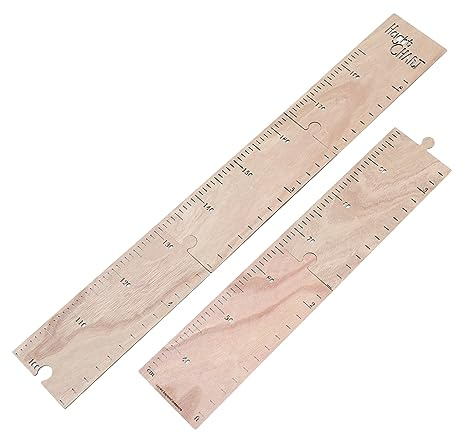 Toyvian Selbstgemachte Wachstumstabelle Wandklebende Wachstumstabelle aus Holz Wachstumstabellen-deko für Kinderzimmer Bohrfreie Höhe-messlatte zum Selbermachen Wachstumstabellen-ornament