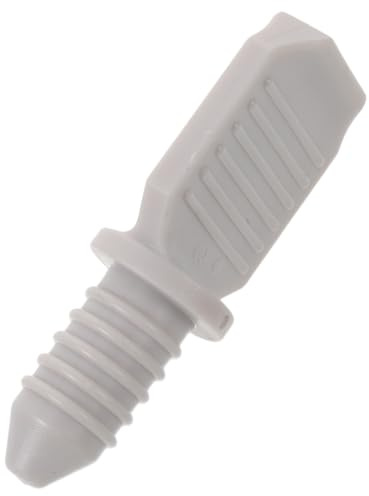 Operitacx Washer Hose Stopper, Corrosion Resistant Plastic Drain Hose Cap, 0.8Cm Thread Washing Machine Drain Adapter for Laundry Room Use