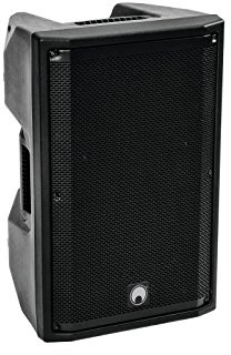 Omnitronic XKB-212A 2-Wege Lautsprecher, aktiv, DSP | Aktive Box mit 12 Woofer, 1,35 Treiber, LF: 300 W RMS, HF: 60 W RMS | Aktives 12/2-Fullrange-System für mobile Live- und DJ-Anwendungen