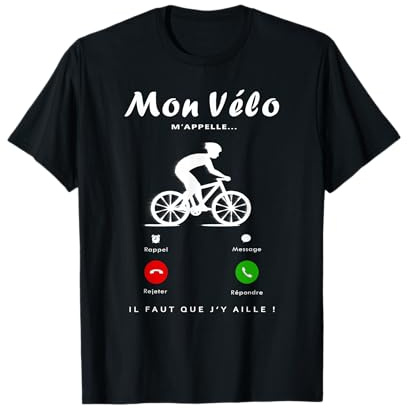 Mon Vélo M'appelle, Cadeau Cyclisme homme femme Vélo T-Shirt