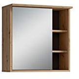 byLIVING Badezimmer Spiegelschrank Wellness LED-Beleuchtung & Steckdose