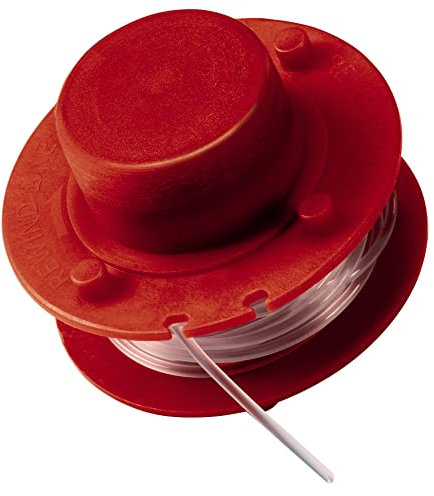 Original Einhell Ersatzfadenspule für Rasentrimmer (Rasentrimmer-Zubehör und Ersatzteil passend für Einhell Akku-Rasentrimmer GE-CT 18/30 Li, Fadenlänge 5 m)