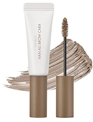 rom&nd HAN ALL BROW CARA 4 colorsㅣWaterproof, Matte Finish, Long-Lasting, Volumizing, No Flaking, Easy Cleansingㅣ 9g, 0.32oz (03 MODERN BEIGE)