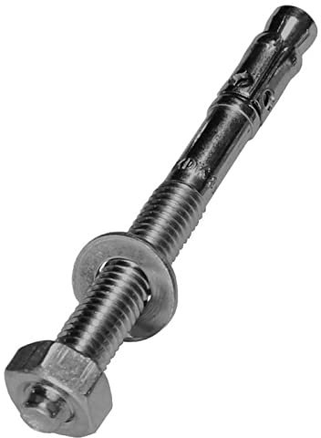 Lumonic Schwerlastdübel M8 x 85mm | hochwertige Edelstahl V4A Keilanker | Durchsteckmontage, SOFORT BELASTBAR | Betonanker, Schwerlastanker | für Überdachungen, Geländer, Regale, Trennwände