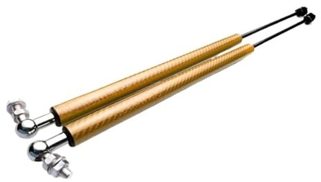 OHSQUQBJ Barre duomi for Copertura Motore Auto compatibili con Seat Cupra Leon MK4 2020 2022 2023 2024 Asta idraulica Ammortizzatore a Molla Kit di Sollevamento Accessori(Carbon Orange)