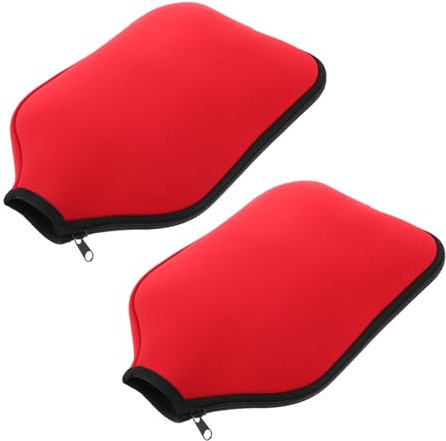 WOONEKY 2piezas Funda para Raqueta De Pickleball De Neopreno Protector De Pala para Playa Accesorios De Almacenamiento y Transporte para Raquetas