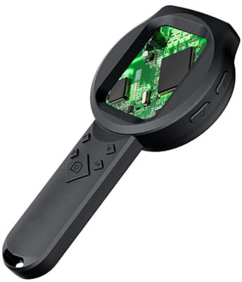 Fabater Lente D'ingrandimento Digitale Portatile con Lente D'ingrandimento 1000X con Supporto Multilingue Schermo Ad Alta Definizione per Collezionisti di Gioielli e Monete
