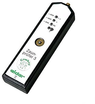 Eider Weidezaunprüfer ZP 3 für Zaunprüfer Stromprüfer für Weidezaun l Made in Germany l Keine Erdung notwendig