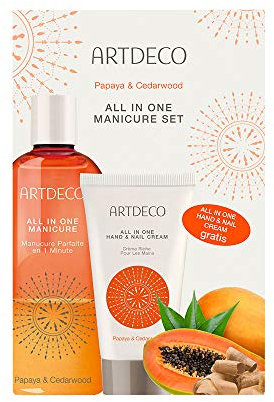 ARTDECO All In One Manicure - Set für gepflegte Hände mit Handpeeling und Handcreme - 1 x 150 ml