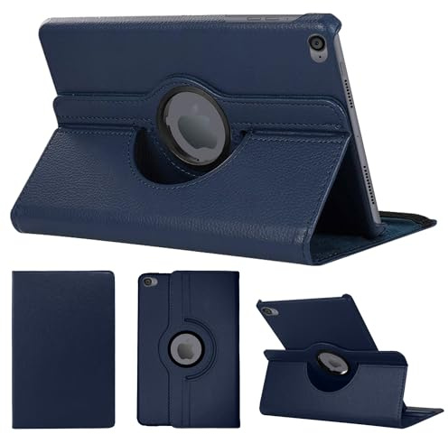 SWEIMEN Étui Rotatif pour iPad Air Tablette Housse de Protection avec Réveil Automatique Rotation Coque pour iPad Air, iPad Air 2, iPad (2017), iPad (2018)