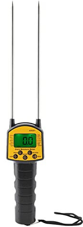 Kavolet SMART Sensor AR991 Digitales Getreide-Feuchtigkeitsmessgerät mit LCD-Display für Weizen, Mais, Reis, Erdnüsse, Sojabohnen, Testgerät
