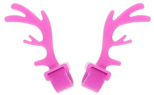 Angoily Rentiergeweih Kopfhörer-aufsatz Silikon Hörner Für Headset Dekoration Weihnachtsstirnband Für Cosplay Und Gaming Zubehör