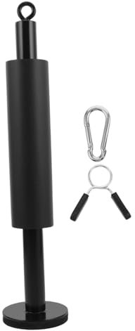 Gatuida 1 Set Fitness Loading Pin Mit Carabiner Clips Langhantel Curl Bars Post Mit Hexagonaler Schraubenschlüssel Frühlingskragen