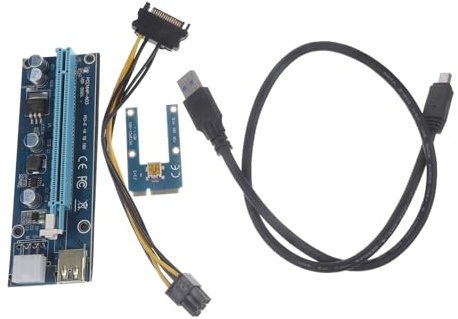 TOYZFRIENDY Gpu Externa Portátil Tarjeta Gráfica Pci Express, Puertos USB y Suministro Eléctrico, Diseñada para Mejorar Gráficos y Multitarea En Laptops