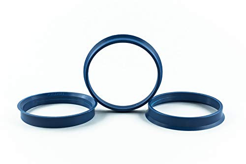 Zentrierringe Distanzringe Ringe 4 Stk. 65,1 mm auf 60,1 mm Alufelgen Felgen Kunststoff