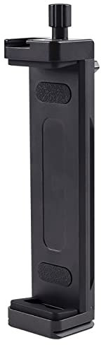 Support réglable Universel de trépied de Clip de Support de Phablet d'alliage d'aluminium for Le Support d'ordinateur Portable de Tablette de téléphone (Color : XJ-15 Black)