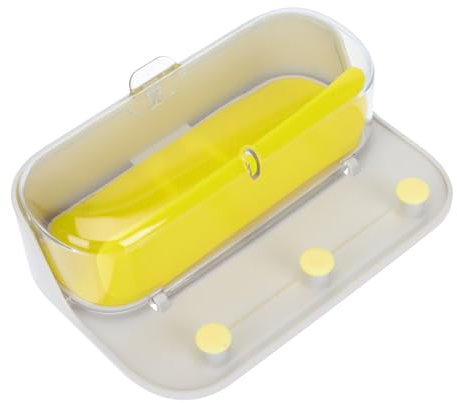 Veemoon 1stück Schutz Schmuck Uhren Aufbewahrungsbox Mit Sichtfenster Transparente Badezimmer Aufbewahrungslösung Für Brillen Und Schmuck Praktischer Wandmontage Organizer Bohren