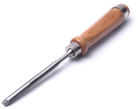 Chrome Vanadium SteelCarpenter Half Round Woodworking Chisel Set Wood Carving Gouge Tool Chisels (6mm)