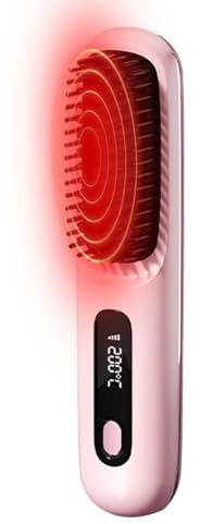 2025 Spazzola Portatile Eloura - Pennello Per Veoli Di Ferro Liscio Da 4.5x3x20cm | Rivegno Al Riscaldamento Anti- Per Stile Veloce Sulla Strada Per La Cura Dei Capelli Per Viaggi Per Uomini