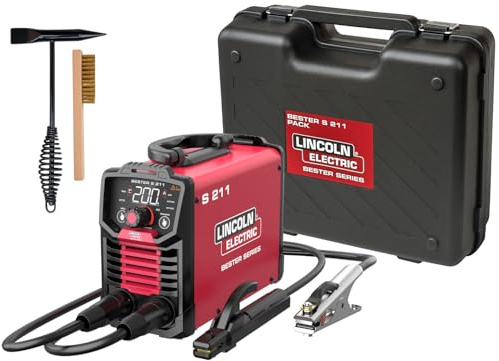 Soldadora inverter de electrodos MMA Lincoln Electric Bester S 211 en maletín