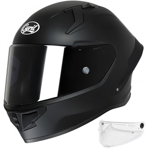 Motorradhelm Integralhelme für Erwachsene, ECE 22.06-zertifizierter | Vollvisierhelm für Erwachsene mit getöntem und klarem Visier, ECE-zertifizierter Motorradhelm für Männer und Frauen