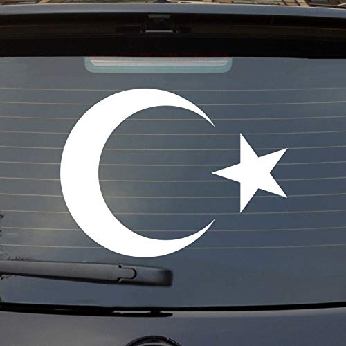 Hellweg Druckerei Türkei Turkey türkiye Erdogan Auto Aufkleber Sticker Heckscheibenaufkleber