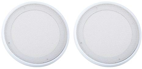 Högtalargaller 2 st 16,5 cm (6,5 tum) & 20,3 cm (8 tum) Skyddande Metallnätslock för Bilhögtalare, Hemhögtalare, Tak, Ljudsystem