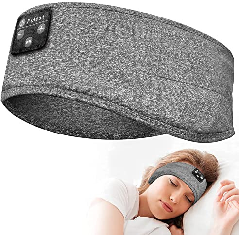 Navly Schlafkopfhörer Bluetooth V5.2, Sport-Kopfband-Kopfhörer mit ultradünnen HD-Stereo-Lautsprechern, perfekt für Sport, Seitenschläfer, Flugreisen, Meditation und Entspannung