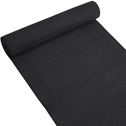 BENECREAT 2 m 250 mm negro banda elástica de goma elástica correa extensible cordón correa accesorios de ropa bandas elásticas ancha para coser y manualidades