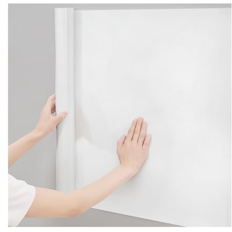 LXBAMKEA Magnetische Whiteboard-Papierrolle, Selbstklebend Trocken Abwischbare Tafeln, Tafel-Tapete Für Home Office Schule Bar Memo Spielzimmer, Löschbar Statische Whiteboards (Size : 47.25x118.12in/