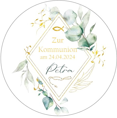 Tortenaufleger Muffintopper- Kommunion | Konfirmation | Firmung | Jugendweihe | - Fondant, Oblate oder Dekorpapier Plus