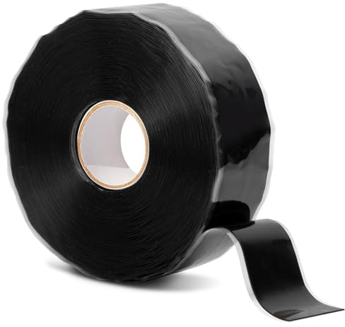 BSONEDO 36FT Self-Fusing Silicone Grip Tape for Handles, Waterproof Tape for Leaks, Plumbing & Electrical Use, Heavy Duty Hose & Cable Insulation
