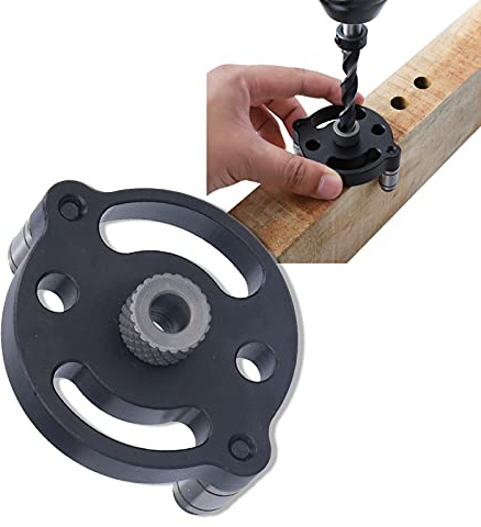 Gabarit de perçage vertical, guide de perçage avec douille de perçage 3 mm à 10 mm, aide au perçage vertical, localisateur, perforatrice de poche, pour le travail du bois, trous de cheville précis