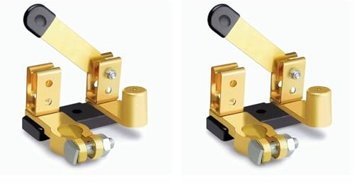 Wzxksoac 2X Battery Disconnect Switch,Top Post Knife Blade Master Switch, Battery Disconnect Switch, Cut Off Shut Off Switch