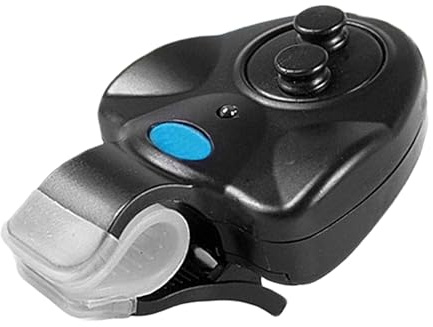 Niesel Indicateur de Morsure de Canne à pêche – Alarme d'alerte à Clipser avec lumières, Alerte de pêche à la Ligne avec sensibilité réglable pour, Papa, père, Femme, Professionnel