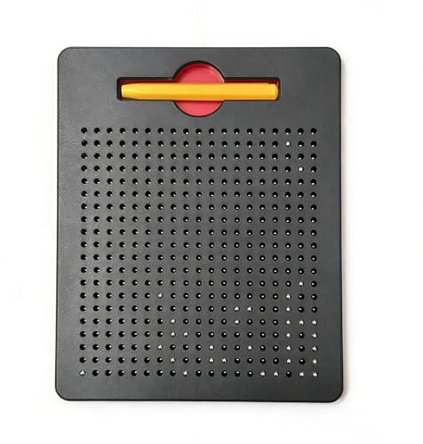 Lethra Magnetische Zeichentafel, Kleine Magnettafel Kinder, Magnetische Zeichenbretter mit Stift, Magische Magnetspiel für Kinder ab 3 Jahren, zum Zeichnen, Kritzeln und Schreiben