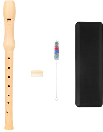 Deutsch Britisch Griffweise 8 Loch Blockflöte mit Box Set Instrumentenset Sopran 8 Loch Flöte Deutsch Britische Sopran Blockflöte