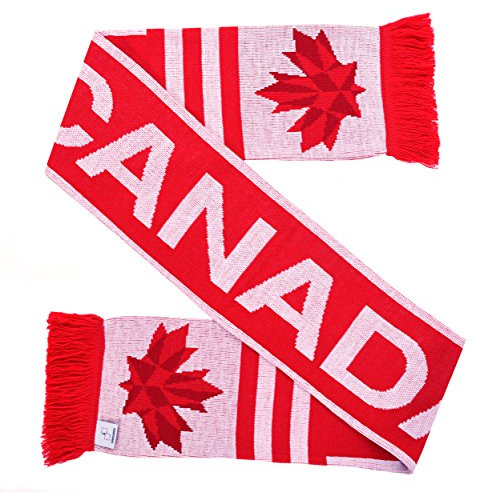 Canada Football Knit Scarf