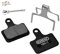 ELVEDES Campagnolo Bremsbeläge Cycle/MTB/E-Bike/Mountainbike/Straße, Erwachsene, Unisex, Schwarz, Standard