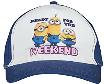 Minions barnkeps basebollkeps sommarhatt, Mörkblå, 52-54