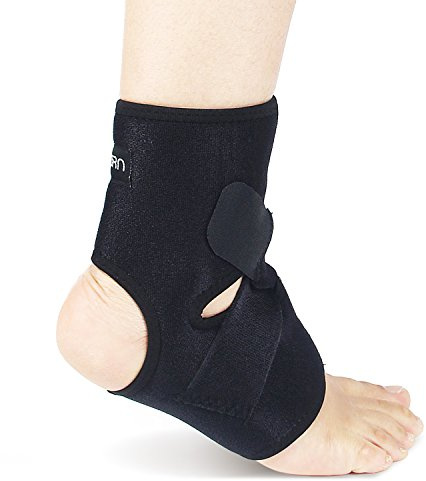 Astorn Anckle brase support (Meduiml) Achillessehnenstützärmel für das Laufen und den täglichen Gebrauch-Knöchel-Kompressionsärmel zur Anckle brase support (groß)