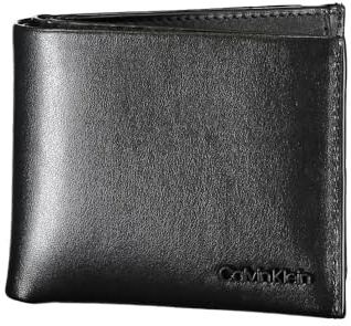 Calvin Klein MINIMAL Focus Trifold 10CC Schwarz BEH Black Pique 9X15,5X2, Schwarz, 9X15,5X2, Geldbörse mit Portemonnaie