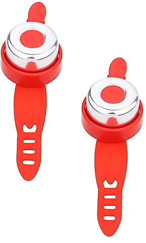 YARNOW 2st Fahrradklingel Fahrradgriffe Für Kinder Horn Skateboard-Glocken Rennradklingel Fahrradzubehör Für Jungen Lenkerklingel Fahrradzubehör Für Kinder Plastik Klein Kinderglocke