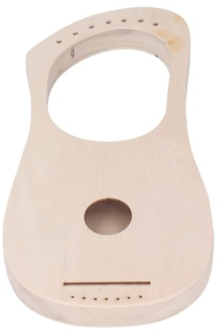 Lyra-Harfe, Vorgeschliffen, Verstellbare Melodie, und Metall, Lyra-Harfe aus Lindenholz mit Stimmschlüssel für Zum Heimwerken